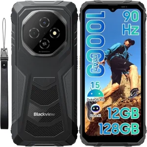 Blackview Fort 1 | Batería 10000mAh 12GB RAM 128GB IP68 Móvil Irrompible