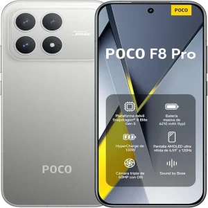 Xiaomi POCO F8 Pro | 12+512GB Snapdragon 8 Elite Carga 100W 120Hz